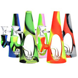 Silicone Glass Cone Water Pipe 